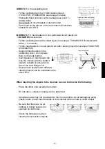 Preview for 15 page of BANDELIN Sonorex Longlife Operating Instructions Manual