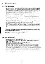 Preview for 18 page of BANDELIN Sonorex Longlife Operating Instructions Manual