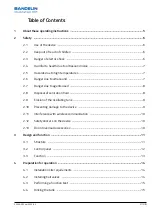 Preview for 3 page of BANDELIN SONOREX TECHNIK MB RM 180 Operating Instructions Manual