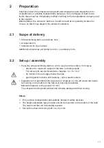 Preview for 13 page of BANDELIN SONOREX TECHNIK RM 110 UH Instructions For Use Manual