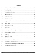 Preview for 4 page of BANDELIN TRISON 3000 L Project Planning Instructions, Installation Instructions