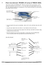 Preview for 16 page of BANDELIN TRISON 3000 L Project Planning Instructions, Installation Instructions