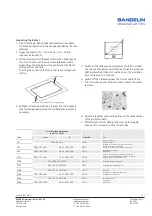 Предварительный просмотр 79 страницы BANDELIN Trison 4000 Operating Instructions Manual