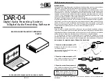 Предварительный просмотр 7 страницы B&G electronics DAR-04 Installation And Operation Manual