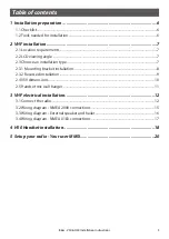 Preview for 3 page of B&G Network V50 VHF Installation Instructions Manual