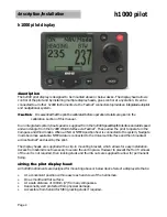 Preview for 5 page of B&G HB-1000I Installation Manual