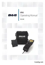 B&G V90 Operating Manual preview