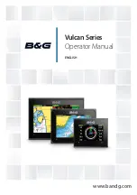 B&G Vulcan Series Operator'S Manual preview