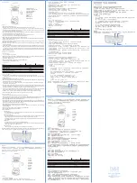 Preview for 2 page of B&H SterSafe 29112 Instructions