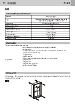 Предварительный просмотр 4 страницы Bandini Industrie GBD F12E-AS04340 Instructions For Installation Manual