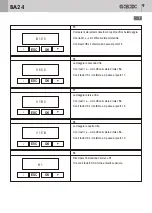 Предварительный просмотр 9 страницы Bandini Industrie Gi.Bi.Di. BA24 Instructions For Installations