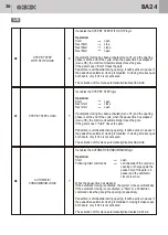 Предварительный просмотр 36 страницы Bandini Industrie Gi.Bi.Di. BA24 Instructions For Installations