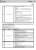 Предварительный просмотр 37 страницы Bandini Industrie Gi.Bi.Di. BA24 Instructions For Installations