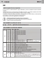 Предварительный просмотр 52 страницы Bandini Industrie Gi.Bi.Di. BA24 Instructions For Installations