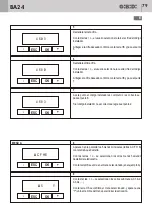 Предварительный просмотр 79 страницы Bandini Industrie Gi.Bi.Di. BA24 Instructions For Installations