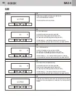 Предварительный просмотр 82 страницы Bandini Industrie Gi.Bi.Di. BA24 Instructions For Installations