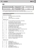 Предварительный просмотр 144 страницы Bandini Industrie Gi.Bi.Di. BA24 Instructions For Installations