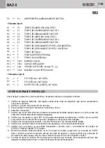 Предварительный просмотр 145 страницы Bandini Industrie Gi.Bi.Di. BA24 Instructions For Installations