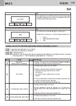 Предварительный просмотр 157 страницы Bandini Industrie Gi.Bi.Di. BA24 Instructions For Installations