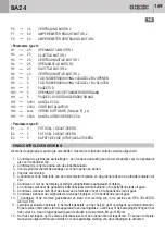 Предварительный просмотр 169 страницы Bandini Industrie Gi.Bi.Di. BA24 Instructions For Installations