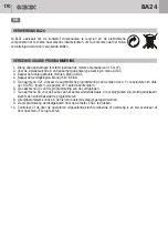 Предварительный просмотр 170 страницы Bandini Industrie Gi.Bi.Di. BA24 Instructions For Installations