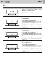 Предварительный просмотр 180 страницы Bandini Industrie Gi.Bi.Di. BA24 Instructions For Installations