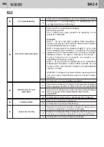 Предварительный просмотр 184 страницы Bandini Industrie Gi.Bi.Di. BA24 Instructions For Installations