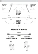 Preview for 9 page of Bandini Industrie GI.BI.DI. FLOOR 810 Instructions For Installations