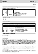 Предварительный просмотр 13 страницы Bandini Industrie GI.BI.DI. SR100 Instructions For Installations