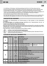 Предварительный просмотр 31 страницы Bandini Industrie GI.BI.DI. SR100 Instructions For Installations