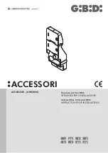 Bandini Industrie GIBIDI AH03840 Instructions For Installations preview