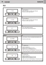 Предварительный просмотр 11 страницы Bandini Industrie GiBiDi BA230 Instructions For Installations