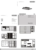 Bandini GI.BI.DI DOMINO DRS4332 Instructions For Installations предпросмотр