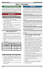 Предварительный просмотр 54 страницы Bandit 200UC Operating & Parts Manual