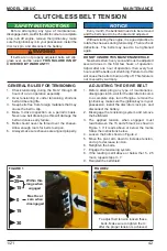 Предварительный просмотр 56 страницы Bandit 200UC Operating & Parts Manual