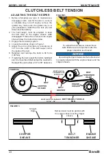 Предварительный просмотр 57 страницы Bandit 200UC Operating & Parts Manual