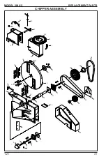 Предварительный просмотр 86 страницы Bandit 200UC Operating & Parts Manual