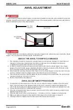 Предварительный просмотр 67 страницы Bandit 2290 Operating & Parts Manual