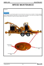 Предварительный просмотр 73 страницы Bandit 2290 Operating & Parts Manual