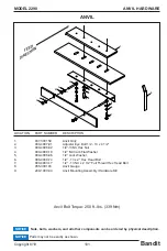 Предварительный просмотр 105 страницы Bandit 2290 Operating & Parts Manual