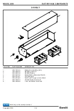 Предварительный просмотр 116 страницы Bandit 2290 Operating & Parts Manual