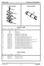 Предварительный просмотр 132 страницы Bandit 2290 Operating & Parts Manual