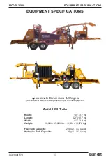 Preview for 15 page of Bandit 2590 Operating & Parts Manual