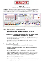 Preview for 1 page of Bandit 320 Service & Maintenance Procedures
