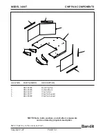 Preview for 50 page of Bandit 3400T Manual