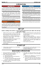 Preview for 32 page of Bandit 75 Operating & Parts Manual