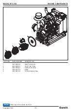 Предварительный просмотр 78 страницы Bandit BTC-150 Operating Instructions Manual