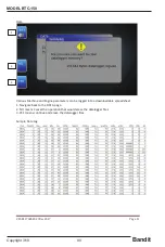 Предварительный просмотр 92 страницы Bandit BTC-150 Operating Instructions Manual