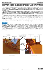 Предварительный просмотр 52 страницы Bandit INTIMIDATOR 18XP/1590 Operating & Parts Manual