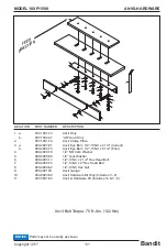 Предварительный просмотр 127 страницы Bandit INTIMIDATOR 18XP/1590 Operating & Parts Manual